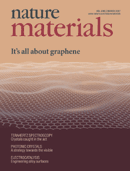 Nature Materials 2007 cover